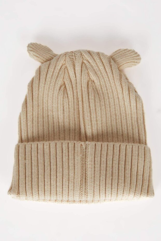 Girl Baby Ear Knitted Beanie - cozy comfort - TryAladdin