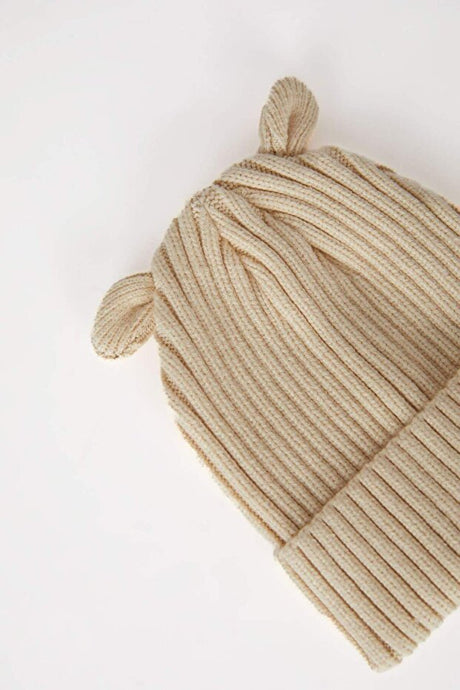 Girl Baby Ear Knitted Beanie - cozy comfort - TryAladdin