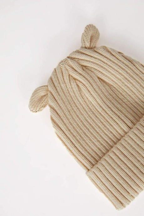 Girl Baby Ear Knitted Beanie - Cozy Comfort - TryAladdin