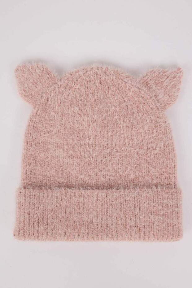 Girl Baby Ear Knitted Beanie - Soft & Warm - TryAladdin
