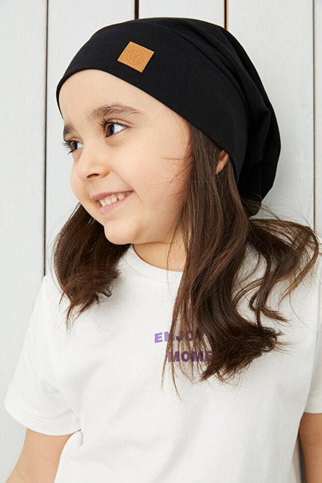 Girl's 4 - Season Soft Cotton Beanie Hat & Neck Warmer - TryAladdin