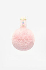 Girls Daisy Earmuffs - Pink with colorful Pom - Poms - TryAladdin