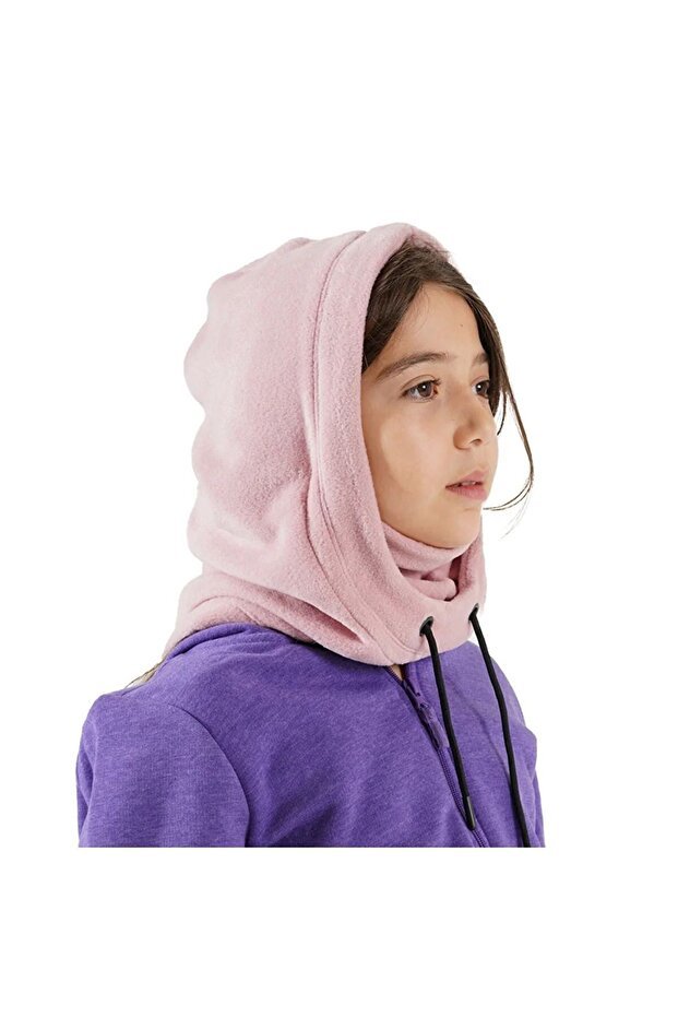 Girl's XS Fleece Balaclava Hoodie - Warm Multi - functional - TryAladdin