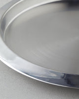 Commercial Grade Stainless Steel Serving Tray 35cm Silver