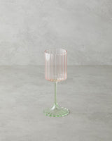 Professional Grade Glassware Set   Elegant Colored Goblets   250ml