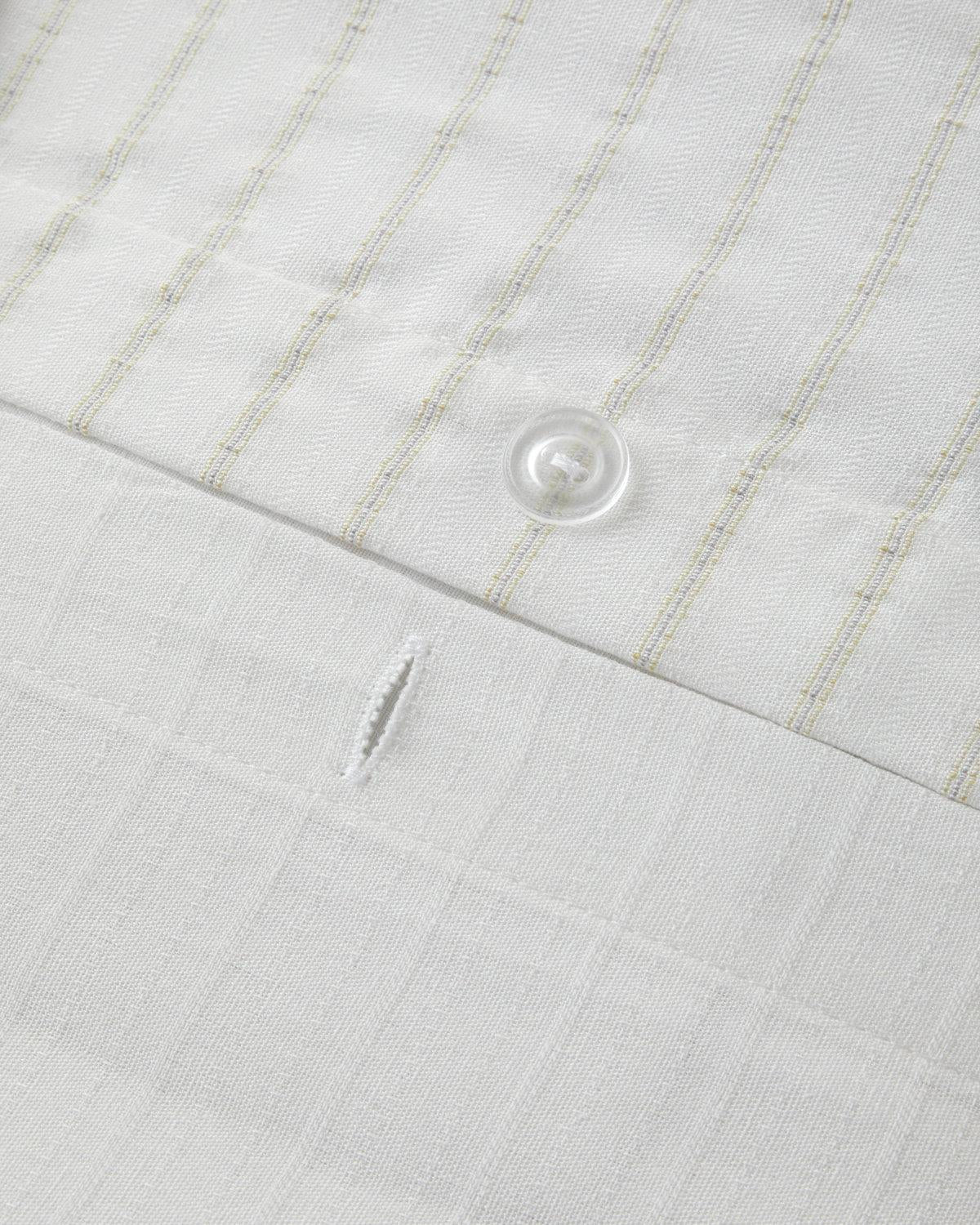 Ensemble de literie Twin taille professionnelle en fil teint Glossline or