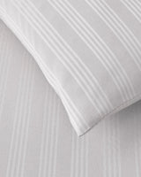 Professional Grade Easy Care Percale Single Duvet Cover Set   White