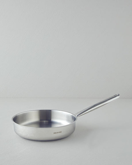 Professional-Grade-Stainless-Steel-Fry-Pan-26cm-Silver