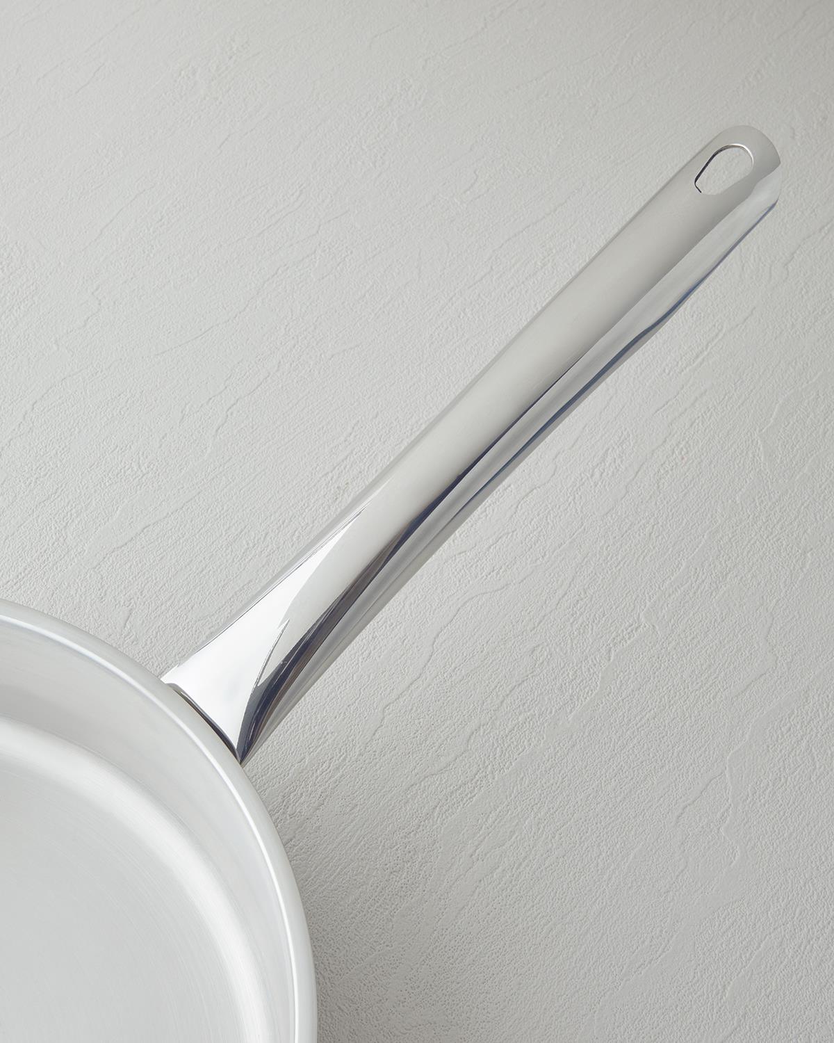 Professional Grade Stainless Steel Fry Pan 26cm Silver