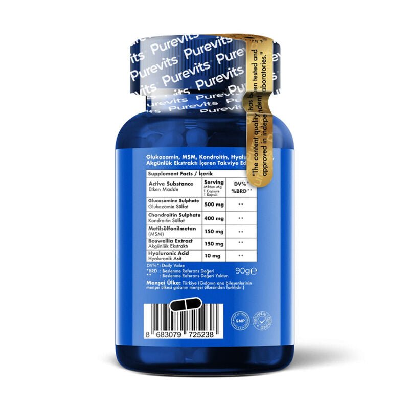 Glucosamine Chondroitin MSM - Advanced Joint & Mobility Support Tablets - TryAladdin