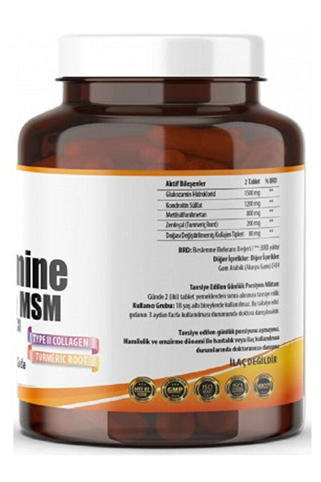 Glucosamine Chondroitin MSM Supplement - 120 Tablets for Joint Health - TryAladdin