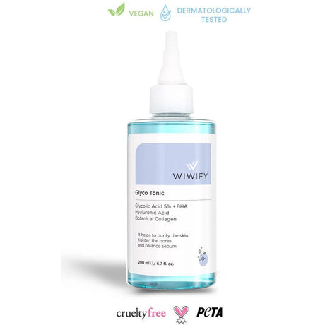 Glycolic Acid AHA BHA Tonic - Pore Refining, Hydrating & Anti - Aging - TryAladdin