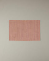 Professional Grade Bamboo Placemat Set   Two Piece   Powder Pink