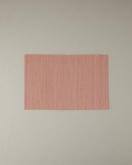 Professional-Grade Bamboo Placemat Set - Two Piece - Powder Pink