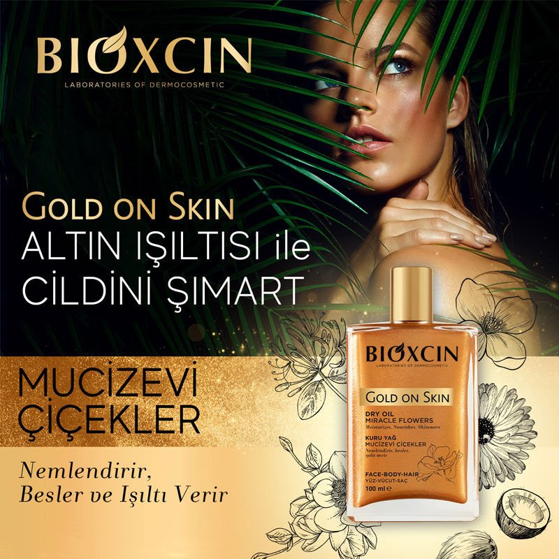 Gold Glow Shimmer Dry Oil for Face & Body, 100ml - TryAladdin