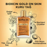 Gold Glow Shimmer Dry Oil for Face & Body, 100ml - TryAladdin