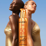 Golden Shimmer Sun Protection Oil - SPF50 Broad Spectrum Anti - Aging - TryAladdin