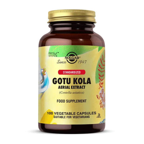 Gotu Kola Aerial Extract - Standardized Herbal Support Capsules - TryAladdin
