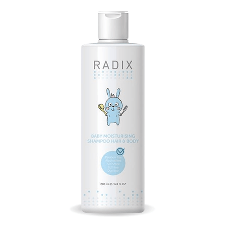 Gotu Kola & Henna Baby Shampoo - Moisturizing Hair & Body Wash - TryAladdin