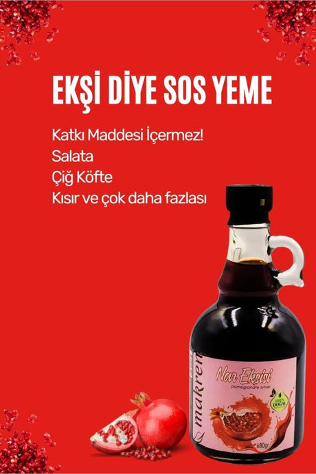 Gourmet Authentic Mardin Wood - Fired Pomegranate Molasses - 680g - TryAladdin