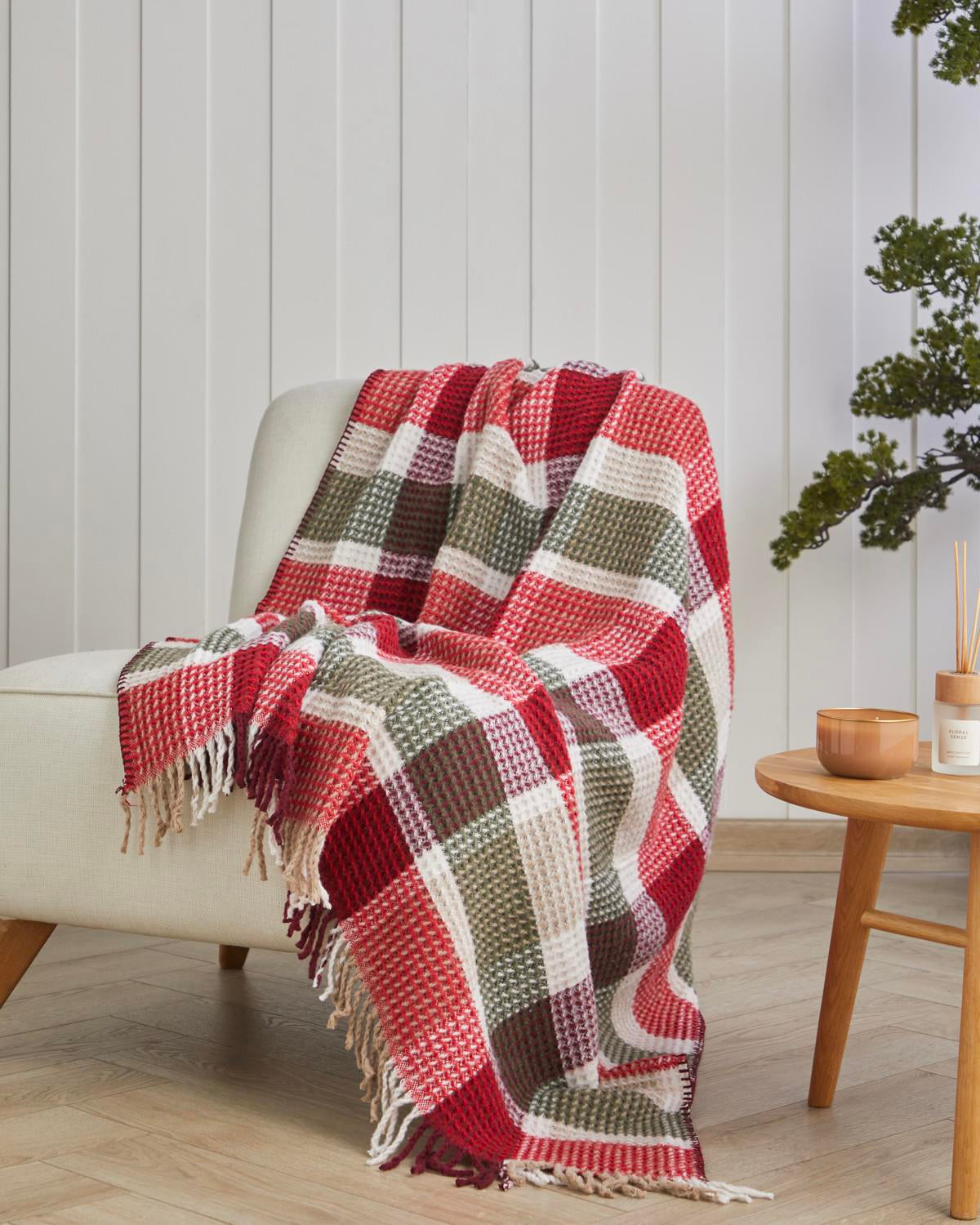 Premium Multicolor Decorative Sofa Throw Blanket