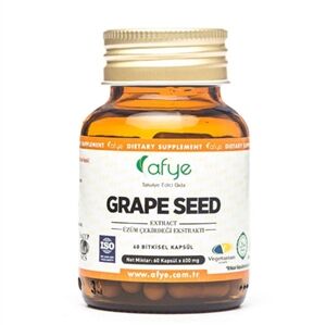 Grape Seed Extract - Herbal Food Supplement Capsules - TryAladdin