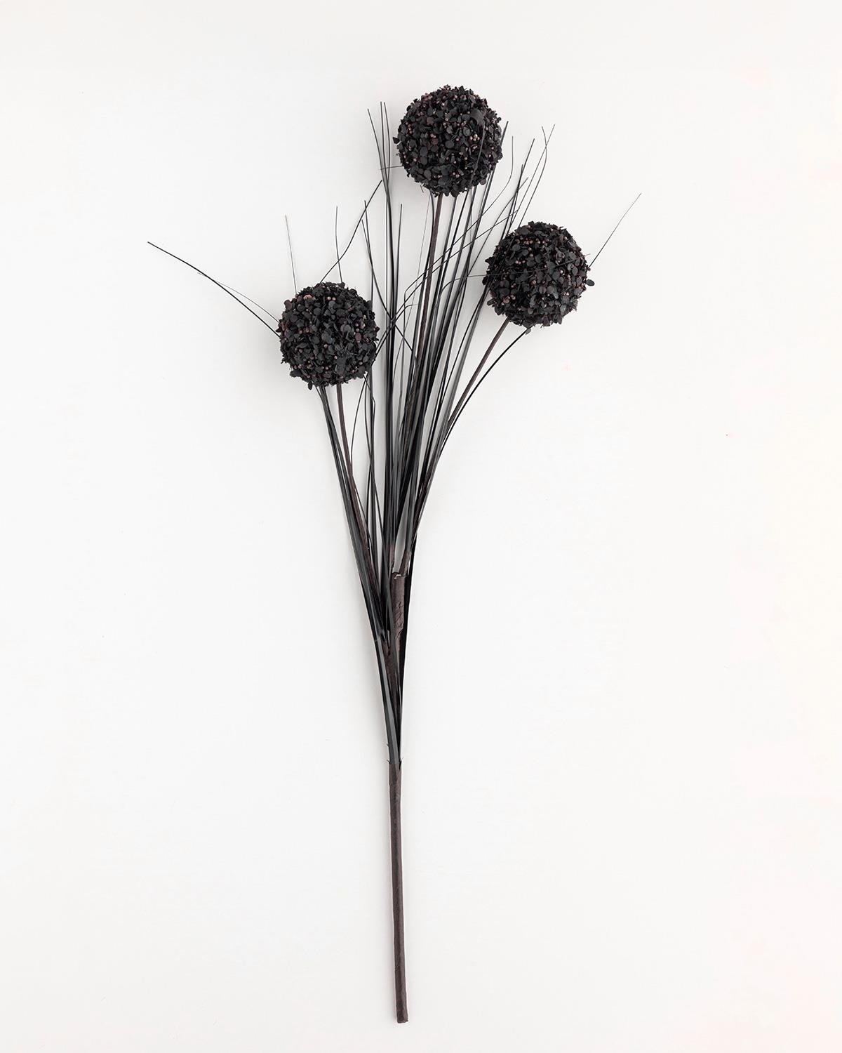 Professional Decorative Black Grass Bush Stem
