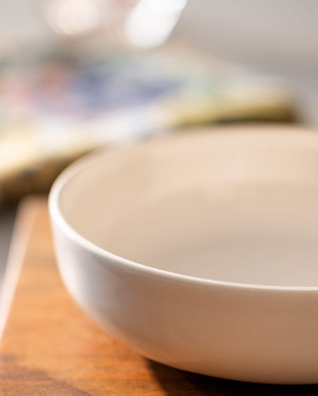 Grasse 15 cm Cream Serving Bowl - Elegant Dessert & Snack Dish - TryAladdin