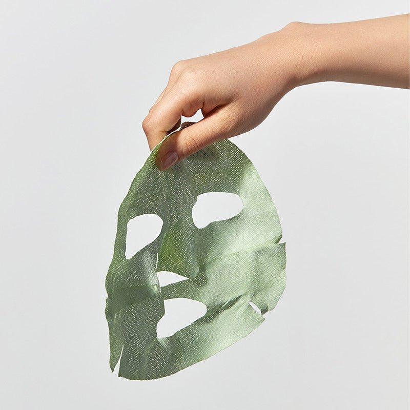 Green Clay Purifying Mud Sheet Mask - Anti - Blackhead & Pore Cleansing - TryAladdin