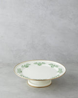 Professional Enamel Cake Stand 31cm Green Dessert Display