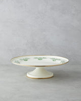 Professional Enamel Cake Stand 31cm Green Dessert Display