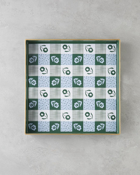 Green-Oasis-Polypropylene-Serving-Tray-White-Green