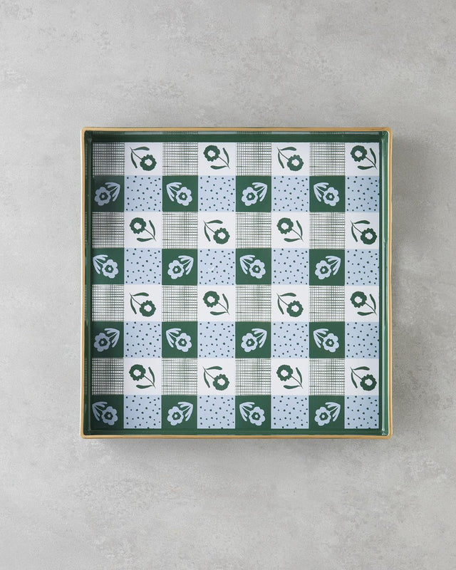 Green-Oasis-Polypropylene-Serving-Tray-White-Green