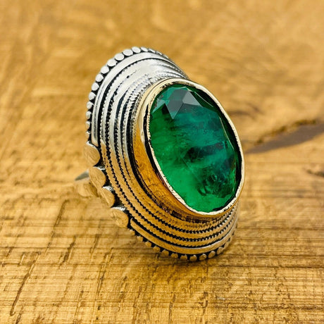 Green Paraiba Ring