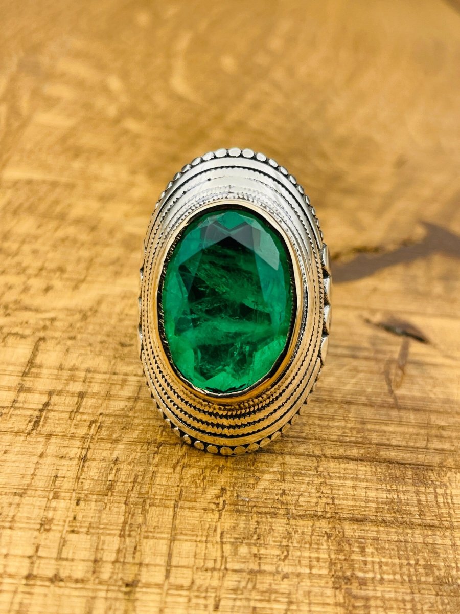 Green Paraiba Ring