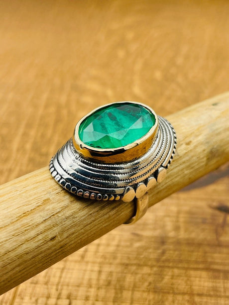 Green Paraiba Ring