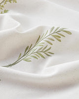 Premium-Cotton-Polyester-Blend-Dining-Tablecloth-White-Green