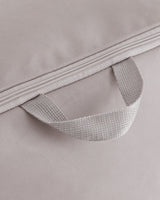 Grey Floral Print Storage Organizer Bag - Home Closet & Bedroom Storage - TryAladdin