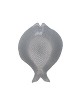 Grey Glass Serving Plate - Modern Elongated Design - TryAladdin