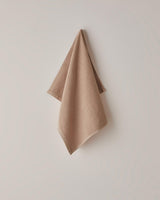 Professional-Grade-Cotton-Face-Towel-Salmon-Grid-Pattern
