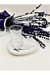 Gulhanile Premium Turkish Lavender Tea Set - 6 Person, 12 Piece Set - TryAladdin