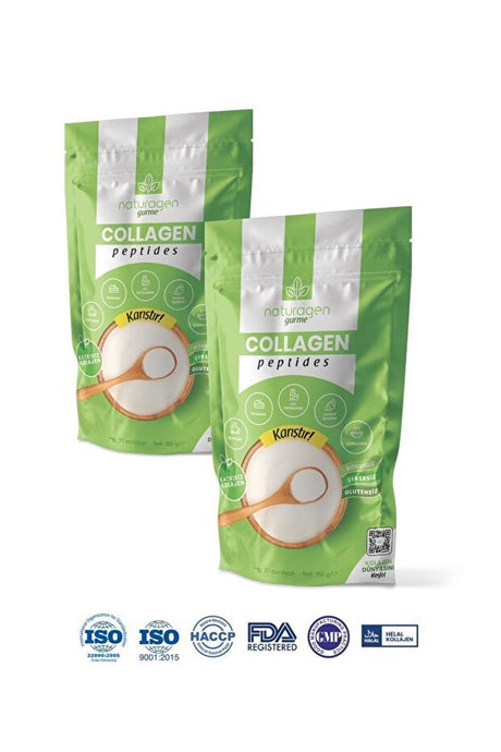 Gurme Collagen Peptides - 2x150g, Type 1 & 3, Odorless - TryAladdin