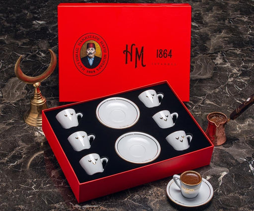 Hafiz Mustafa | Turkish Coffee Set (6 Pcs)