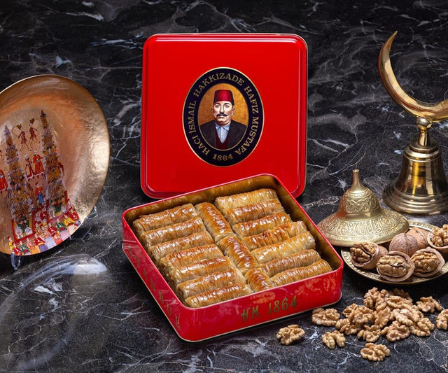 Hafiz Mustafa | Walnut Yellow Twist Baklava (Small Box)