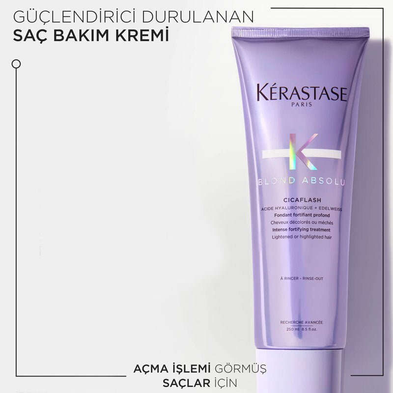 Hair Care Milk - Strengthening & Softening for Lightened Hair with Hyaluronic Acid & Edelweiss - TryAladdin