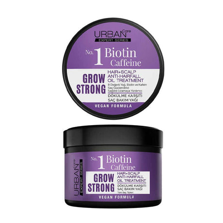 Hair Care Oil - Grow Strong & Anti - Hair Loss with Biotin & Caffeine - TryAladdin