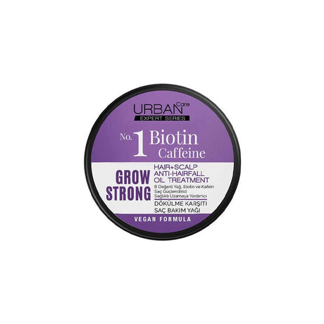 Hair Care Oil - Grow Strong & Anti - Hair Loss with Biotin & Caffeine - TryAladdin