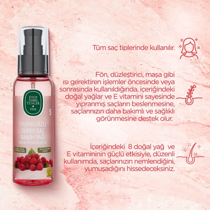 Hair Care Oil - Nourishing & Softening with 8 Natural Oils + Vitamin E - TryAladdin