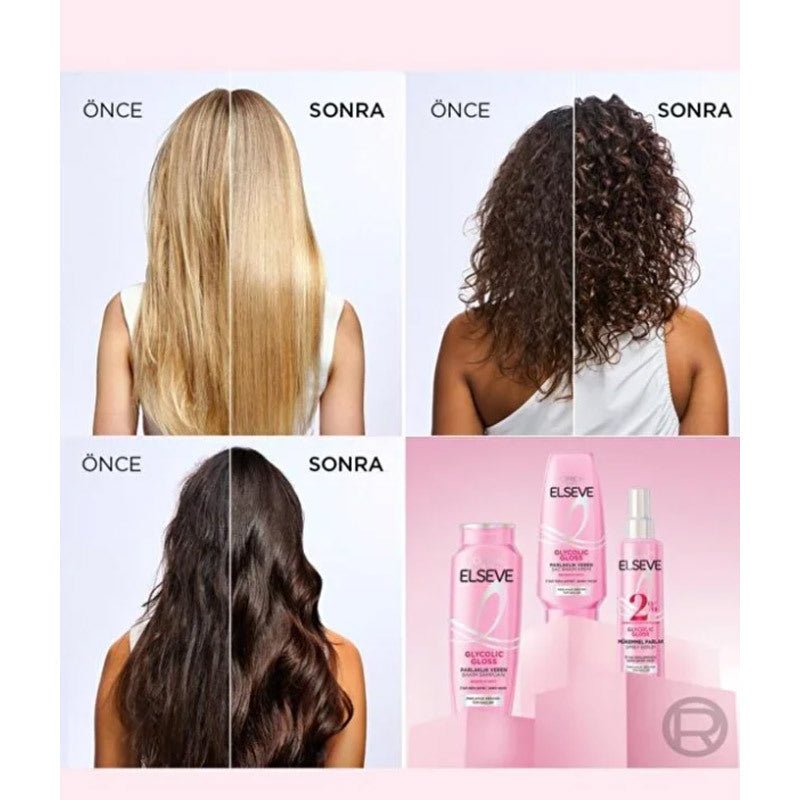 Hair Conditioner - Glycolic Gloss for 2X Brighter, Smooth Hair - TryAladdin