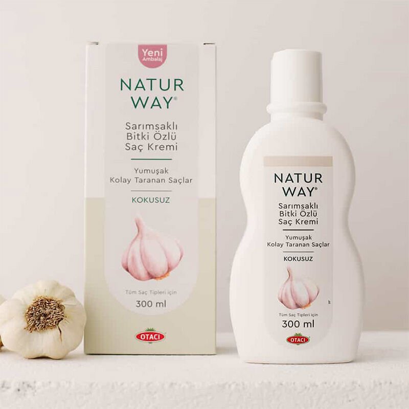 Hair Conditioner - Odorless Garlic for Strong, Soft Hair - TryAladdin